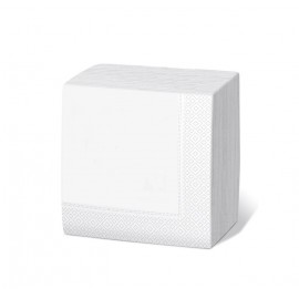 Servilleta 20x20 2c blanca c.6000