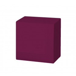 Servilleta 20x20 2c burdeos c.6000