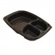 Envàs Novacook negre PP 1250cc 3 compart. p.40
