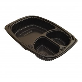 Envàs Novacook negre PP 1250cc 3 compart. p.40