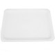 Bandeja cartón laminada blanca 22x28 p.100