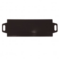 Bandeja asa laminada negra 26,5x6,5x2,5 p.100