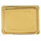 Bandeja cartón laminada oro 31x38 p.50