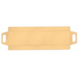 Bandeja asa laminada oro 26,5x6,5x2,5 p.100