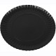 Plat cartró laminat negre 23cm p.100