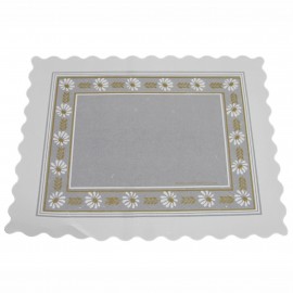 Blonda parafinada blanca 21x27 p.100
