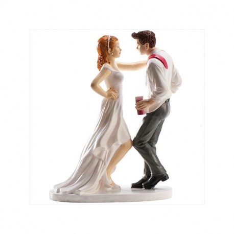 Pareja boda Fiesta y Baile 16cm p.2