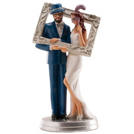 Pareja boda Marco divertida 18cm p.2