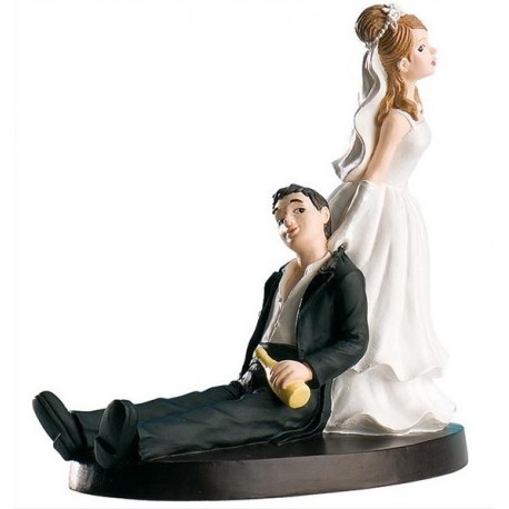 Pareja boda Bebidos 14cm p.2