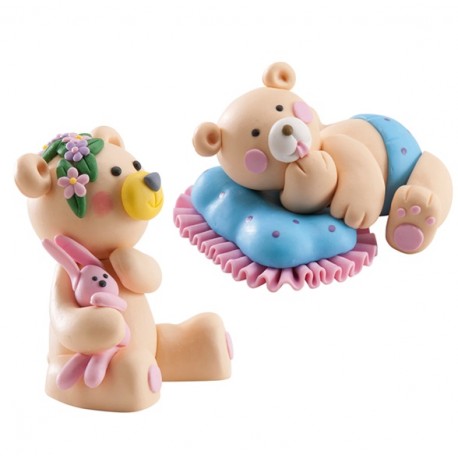Set bateig Ossets Unisex Clay 7cm p.12