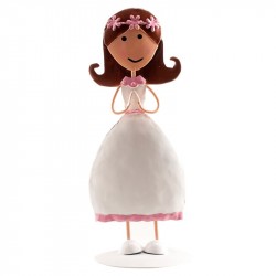 Niña comunión metal 16cm p.4