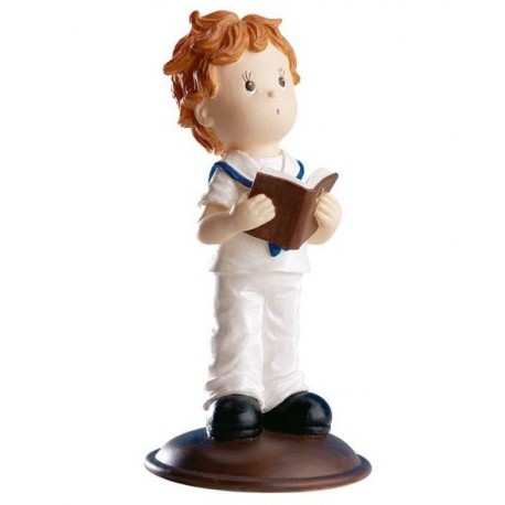 Niño comunión con Biblia 13,5cm p.6