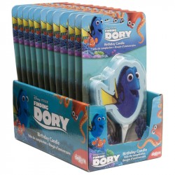 Display vela cumpleaños Dory 2D 7,5cm p.12