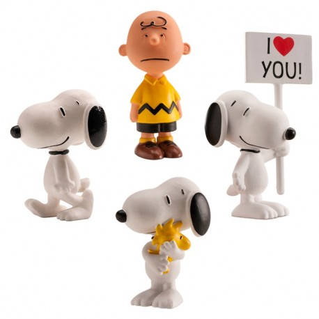 Set Snoopy Pvc 5cm p.5