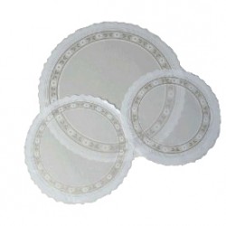 Blonda parafinada blanca Ø28cm p.100