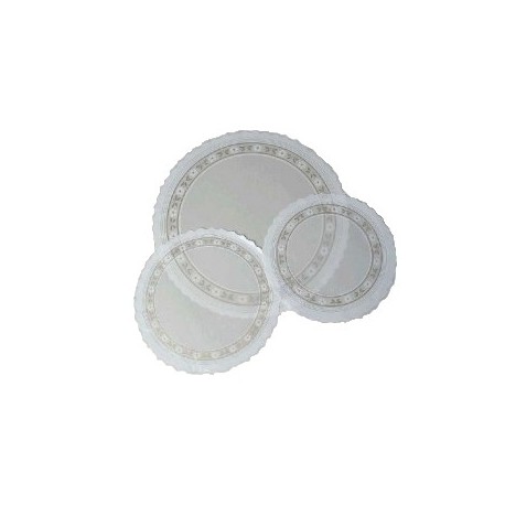 Blonda parafinada blanca Ø32cm p.100