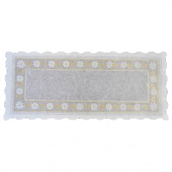 Blonda parafinada blanca 18x50 p.100