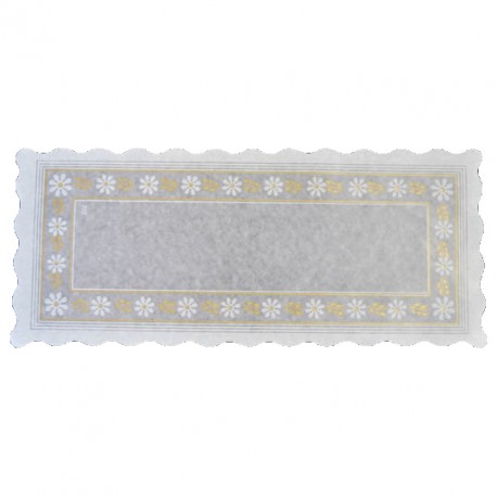 Blonda parafinada blanca 18x50 p.100
