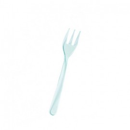 Mini forquilla verda transparent 9,5cm c.1000