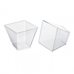 Vaso cuadrado cóctel Zeno 100cc c.600