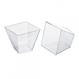 Vaso cuadrado cóctel Zeno 100cc c.600
