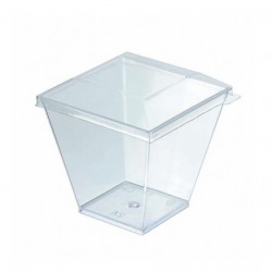 Tapa para vaso cuadr. cóctel Zeno 100cc c.600