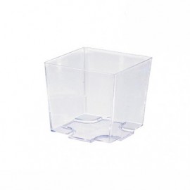 Vaso plástico cúbico 50x50x45 c.576