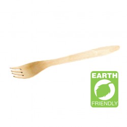 Tenedor madera 15,8cm p.100