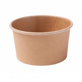 Tarrina helado kraft B195ml 9,5x5cm c.1000