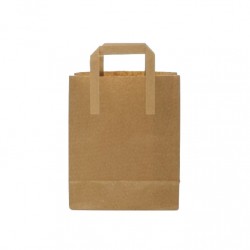 Bossa n/plana ext. 26+20x32cm kraft c.250