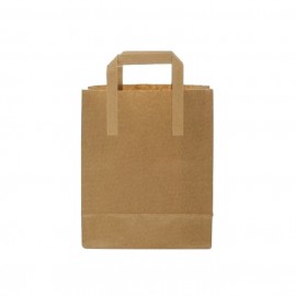 Bossa n/plana ext. 26+20x32cm kraft c.250