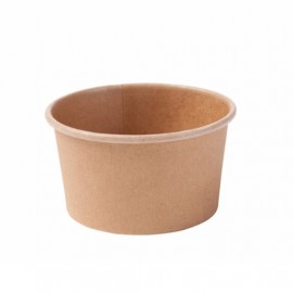 Tarrina helado kraft B90ml 7x4cm c.1000