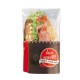 Bossa Snack Bag vermella 18x7/5x13cm c.1000