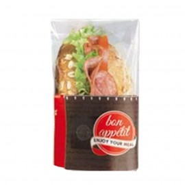 Bossa Snack Bag vermella 18x7/5x13cm c.1000