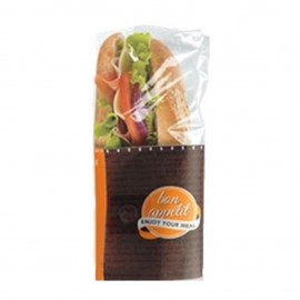 Bossa Snack Bag taronja 28x7,5/6x13cm c.1000