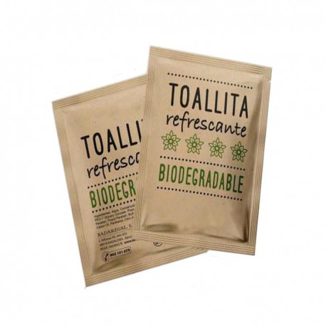 Toallita refrescante biodegr. p.500 - Innova Packaging