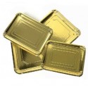BANDEJAS CARTÓN LAMINADAS ORO