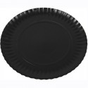 PLATOS CARTÓN LAMINADOS NEGROS